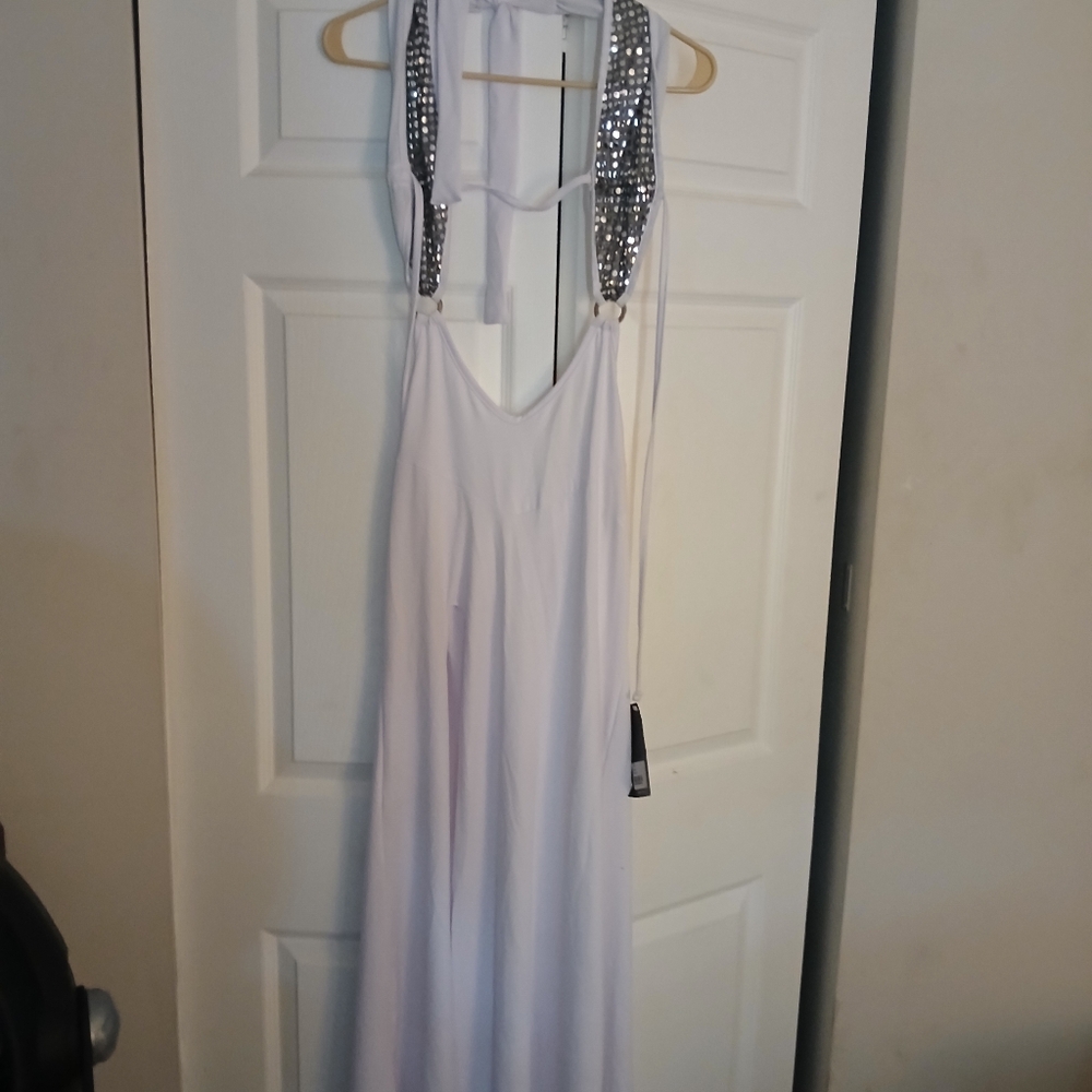 Backless strap dress